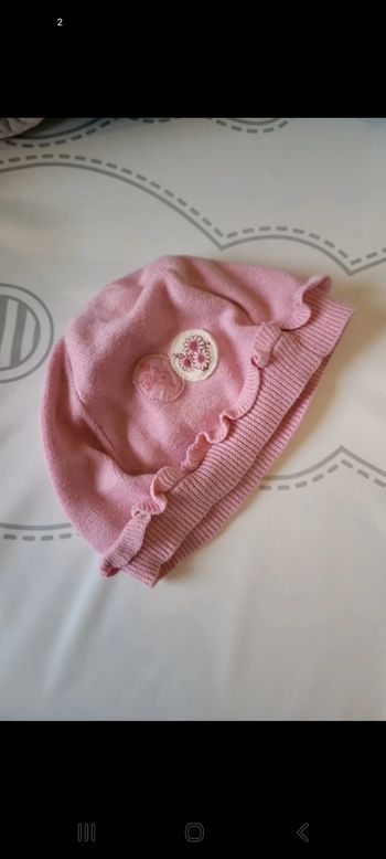 Bonnet Disney fille 2 ans