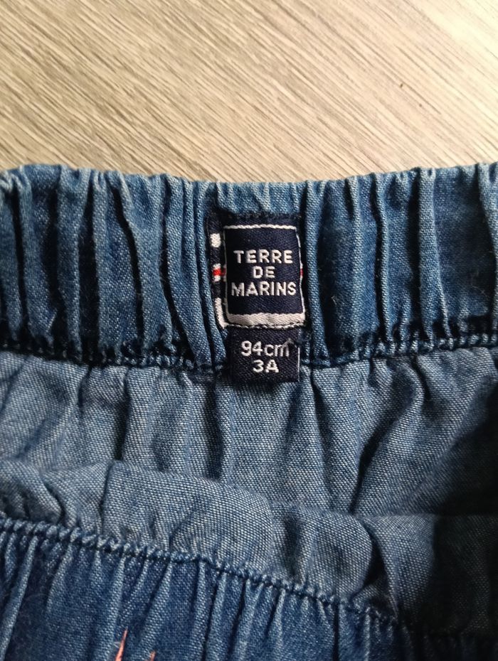 Short jeans terre de marins 3ans - photo numéro 4
