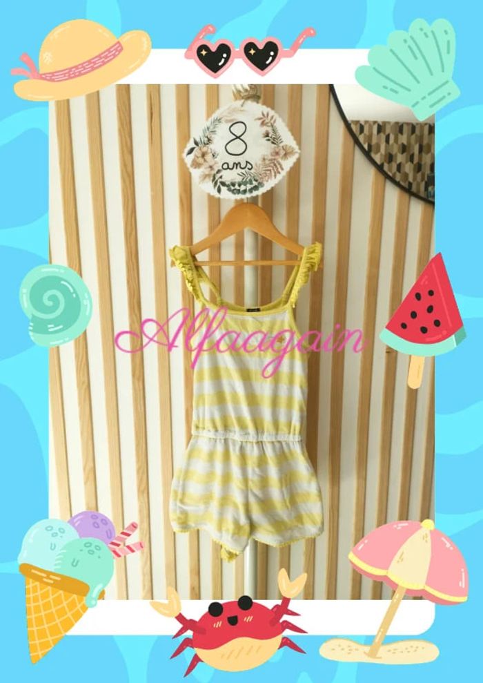 Combishort éponge 8ans kiabi