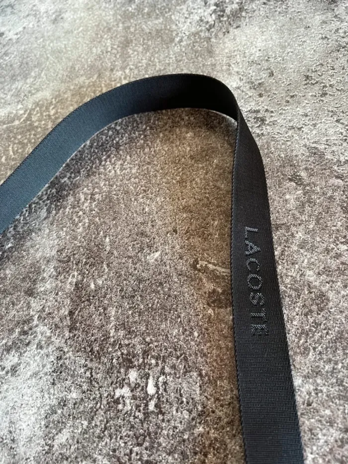 Sacoche bandoulière noire homme Lacoste Bolso bandolera hombre Borsa tracolla uomo Herren - photo numéro 4