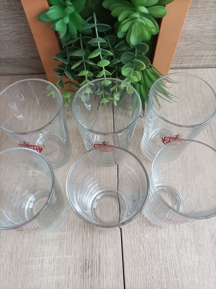 Lot 6 verres havana club - photo numéro 4