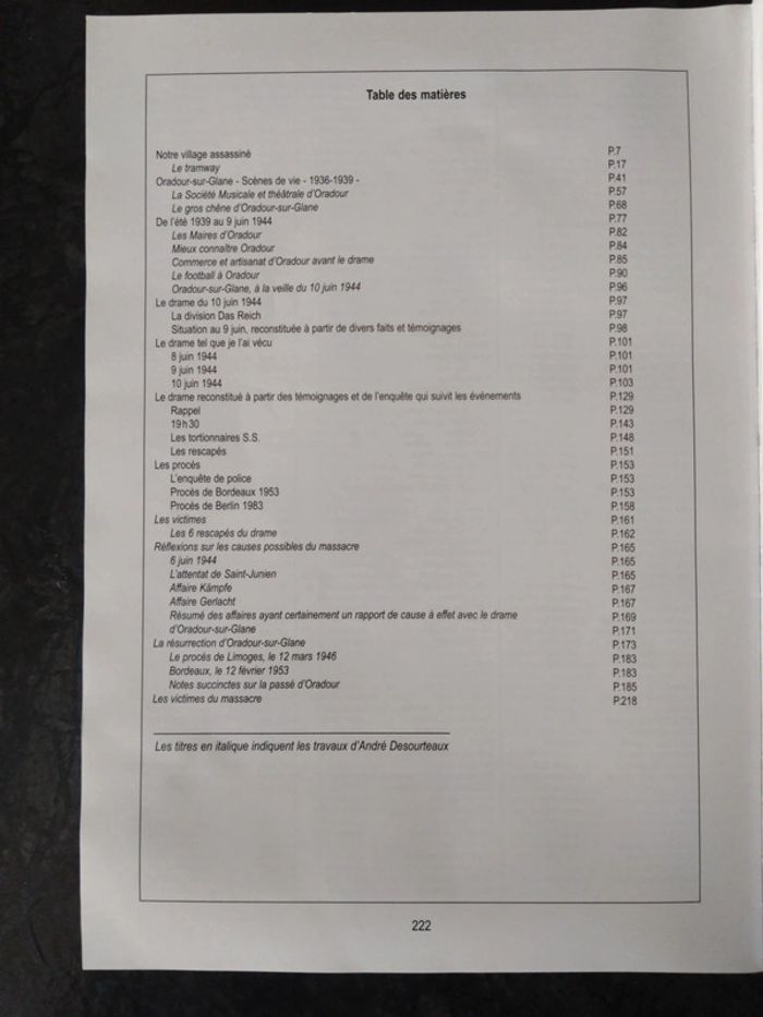 Oradour sur glane - notre village assassiné - photo numéro 3