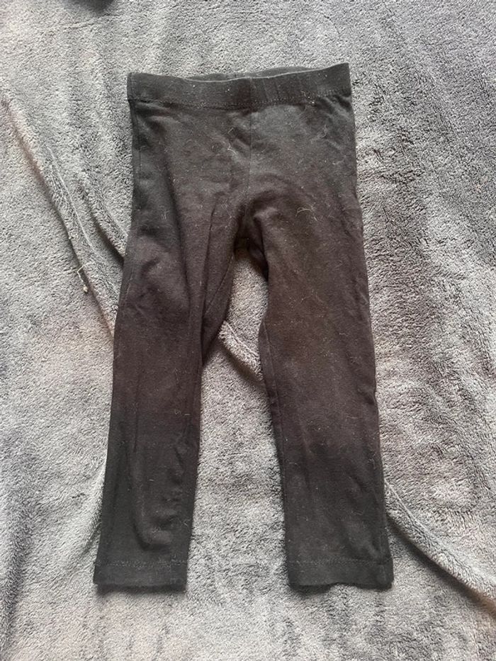 Legging fille 3 ans noir