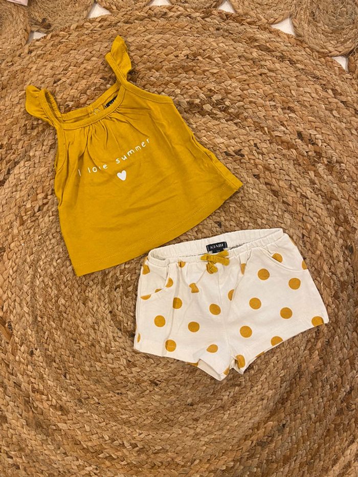 Ensemble bébé fille 3 mois