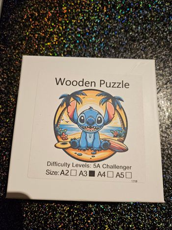 Puzzle bois stitch