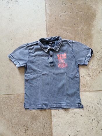 Polo manches courtes garçon en 3 ans