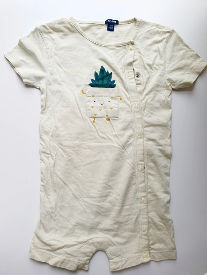 Lot 2 barboteuse pyjama été Kiabi 36 mois - photo numéro 5