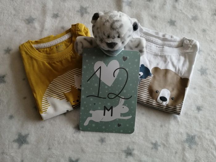 Lot de t-shirts manches longues