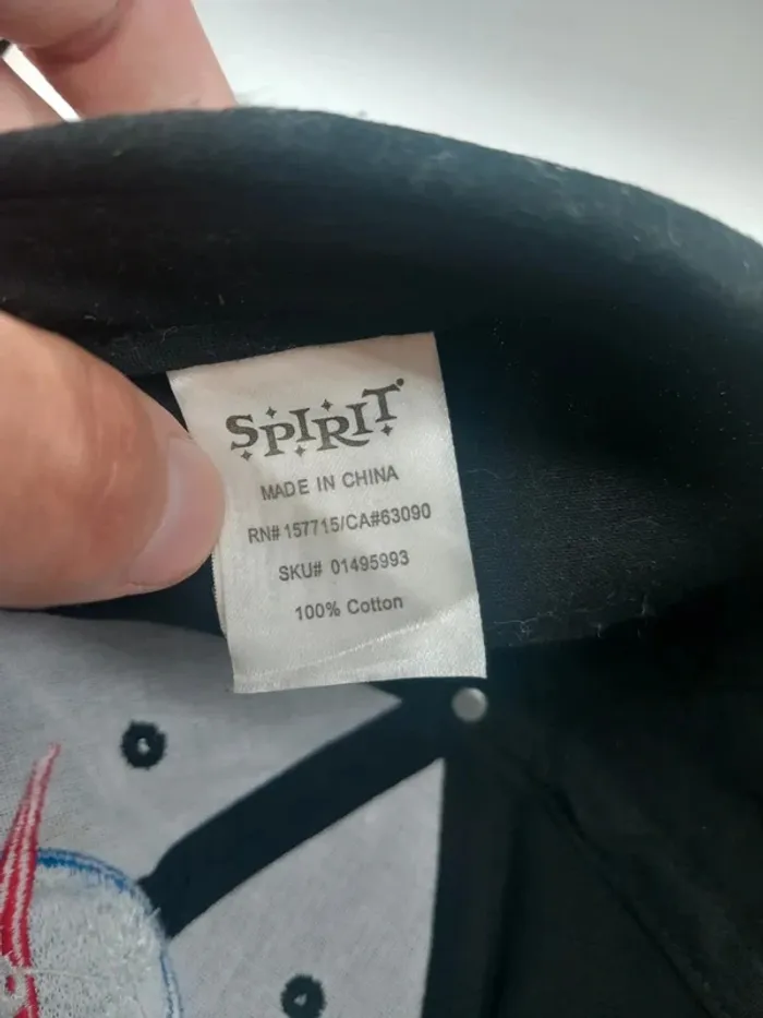 Casquette Vintage Nasa noir - photo numéro 7