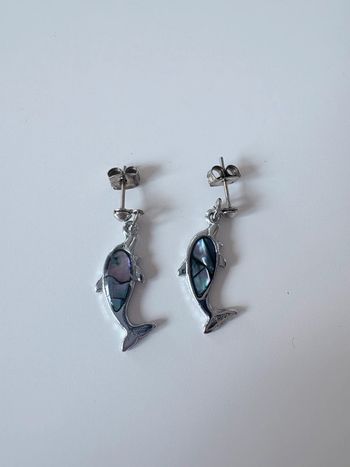 Boucles d’oreilles dauphins