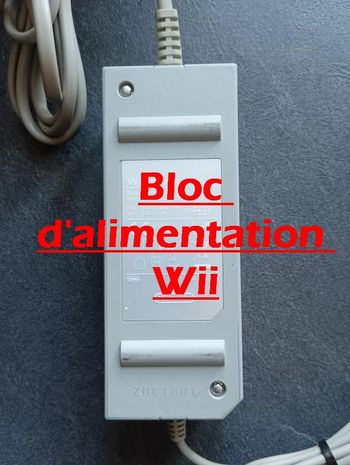 Nintendo - Wii - Bloc d'alimentation
