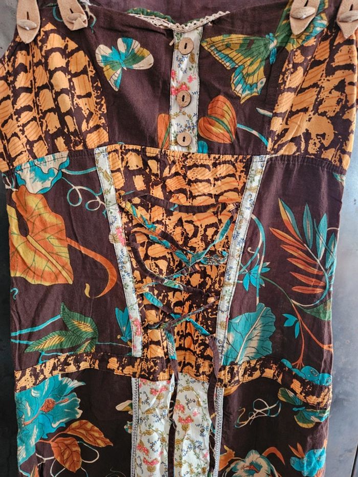Robe longue à motif - photo numéro 3