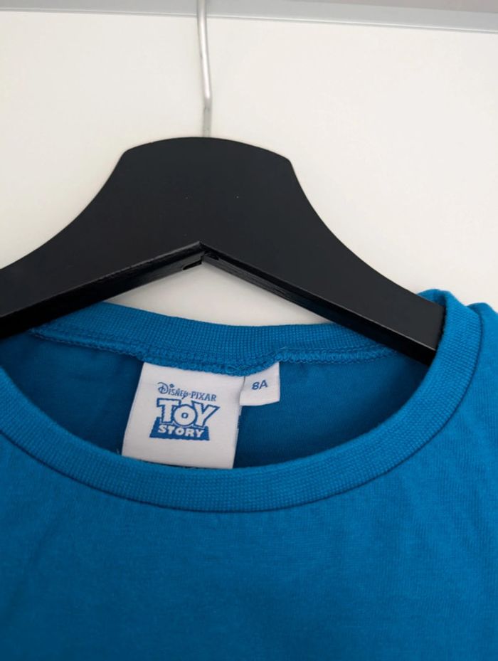 Tshirt bleu buzz l'éclair 8 ans - photo numéro 4