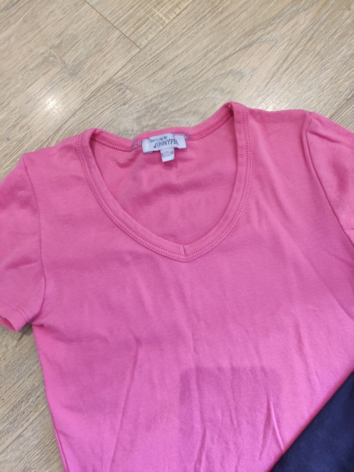 Legging de sport noir rose Adidas Taille 14 ans + top OFFERT - photo numéro 3