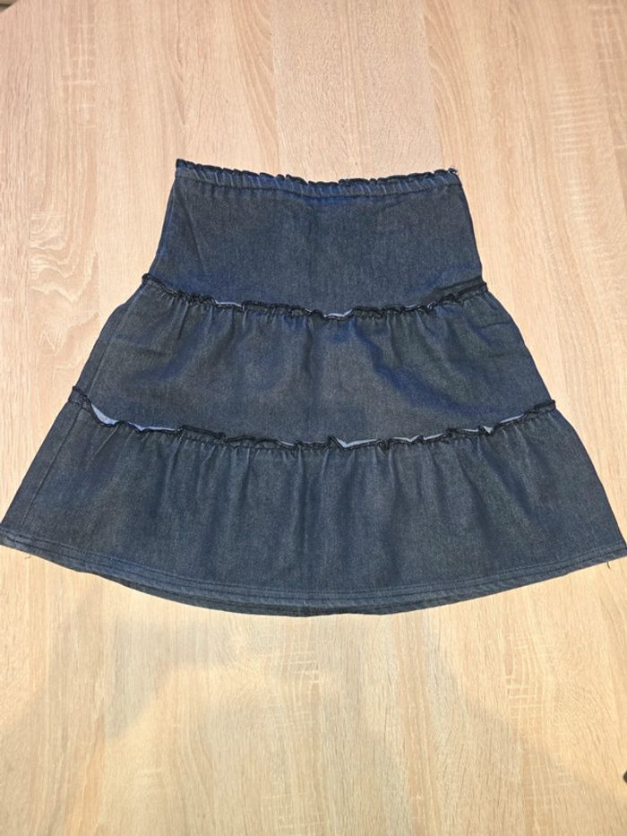 Jupe en jeans 6 ans - photo numéro 3