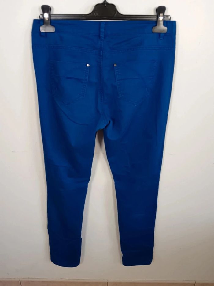C24 pantalon bleu Mim 40 - photo numéro 2