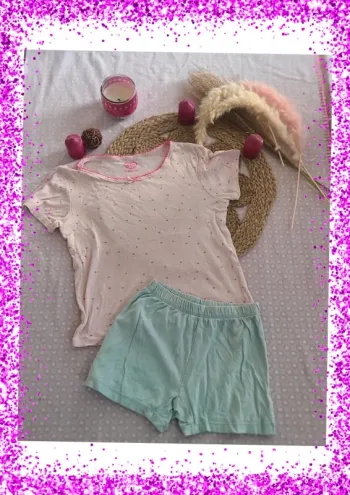 Short et haut pyjamas 4 ans
