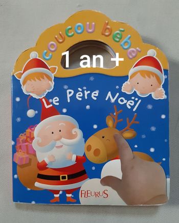 Livre - Le Père Noël - Coucou bébé - Fleurus - dès 1 an