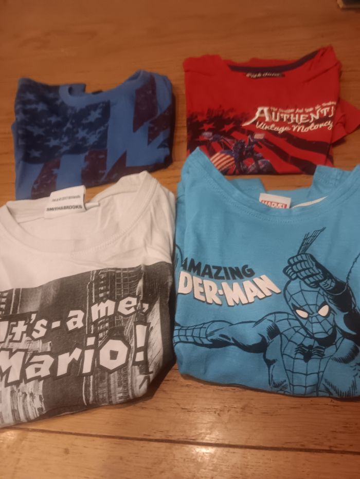 Tee shirts manches courtes 4 ans - photo numéro 3