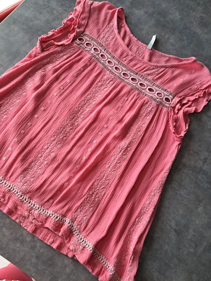 Haut femme rose