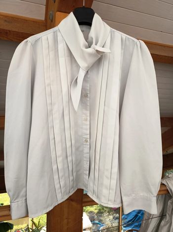 Chemisier jabot vintage taille 38