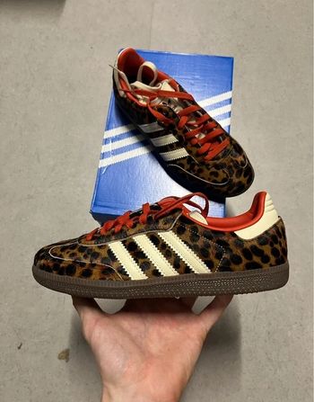 Adidas Samba OG pony hair léopard - taille 36