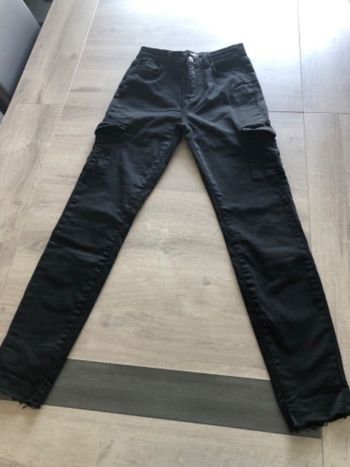 Jean skinny style cargo