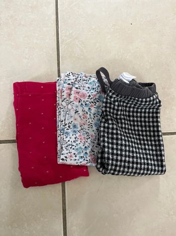 Lot de 3 leggings 12mois