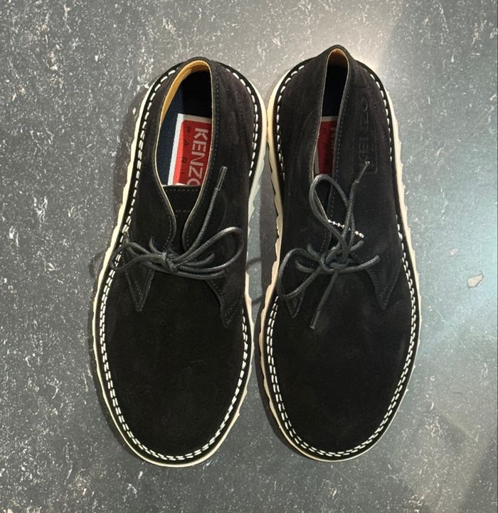 👟 Chaussures Kenzo noires – Cuir – T. 36 – neuves – Authentiques - photo numéro 2