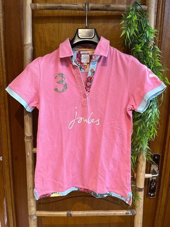 Polo Joules rose  taille s