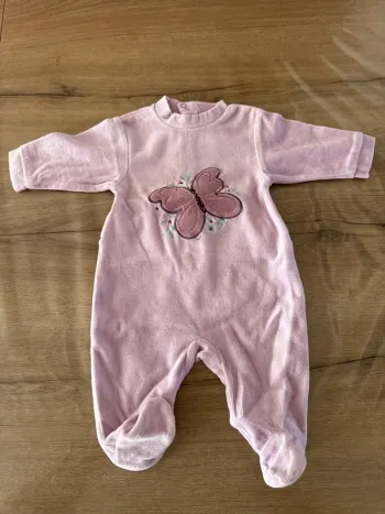 Pyjama velours 1 mois