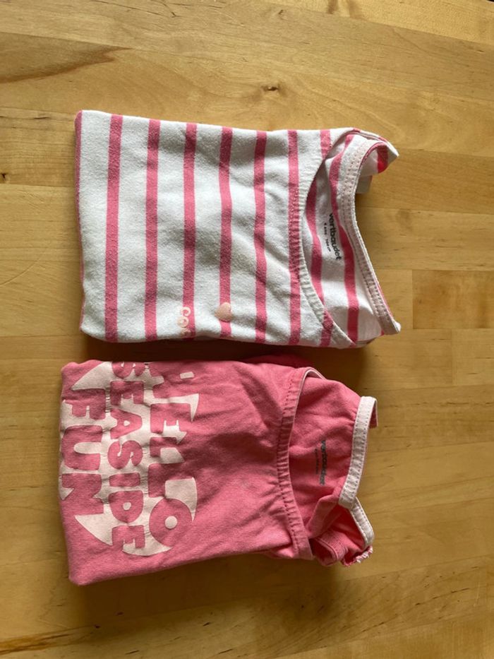 Lot de deux débardeurs filles - photo numéro 5