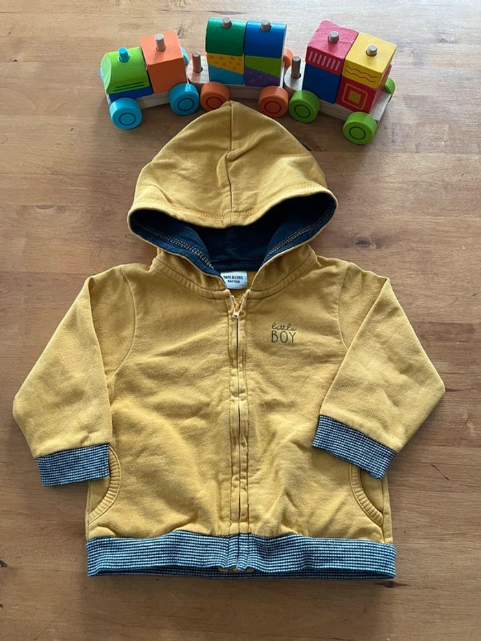 1 pull et 1 veste - Orchestra & Tape à l’œil - Taille 09 mois - photo numéro 2