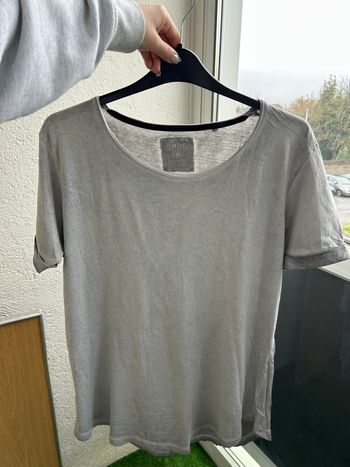TEE shirt gris 
