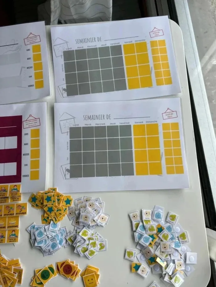 Lot fiches routines - photo numéro 3