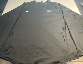 Sweat doublé avec poche zippé noir Homme Taille XXL