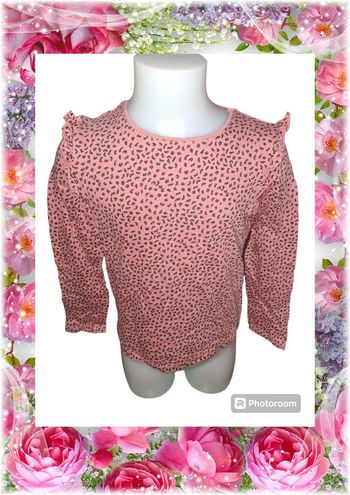 💫🌸 T-shirt manches longues pour fille 🌸💫