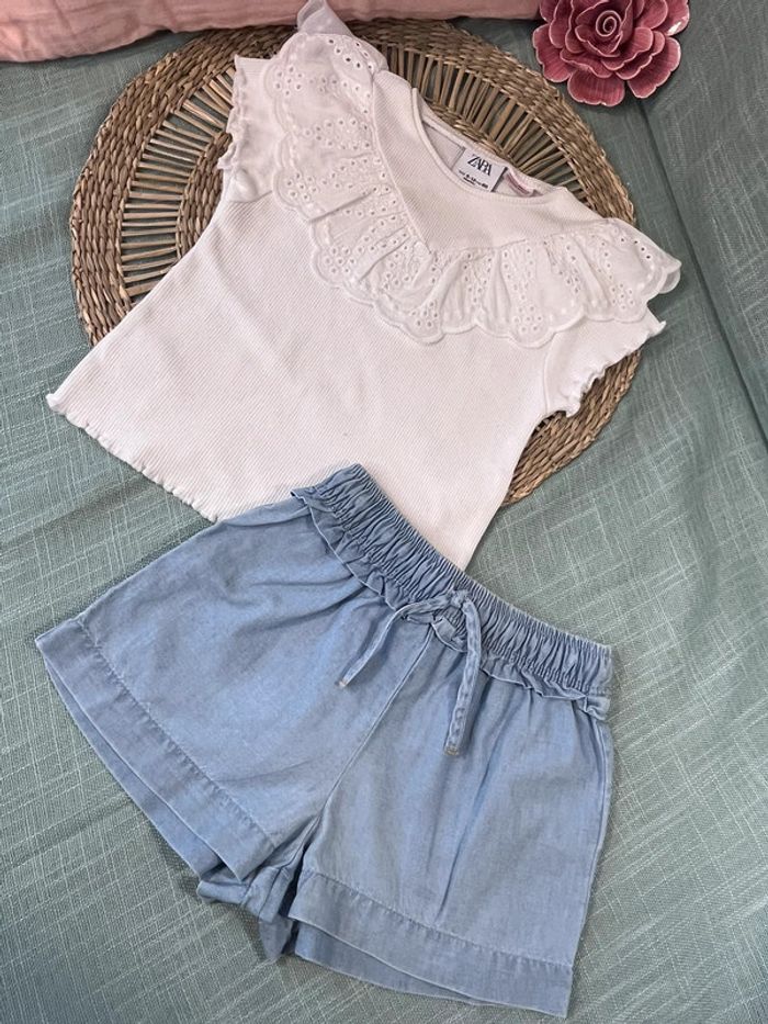 Ensemble taille 9-12 mois 80 cm Zara