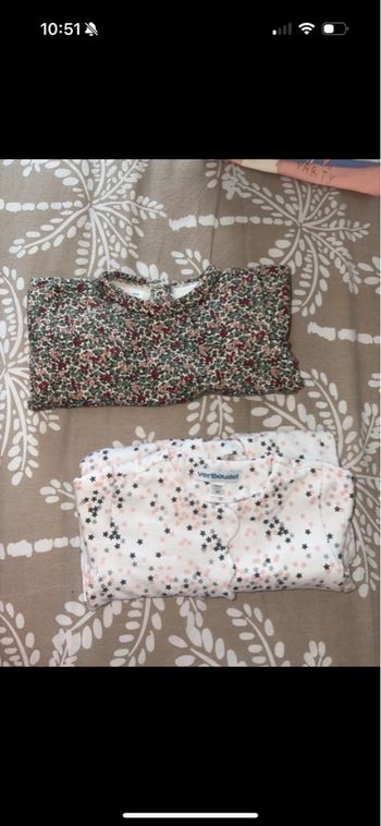 Lot pyjama 1 mois