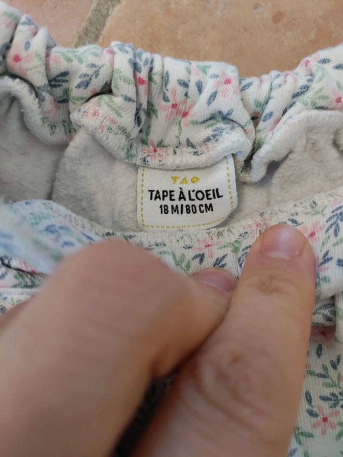 Sarouel molleton 18 mois 80cm - photo numéro 2