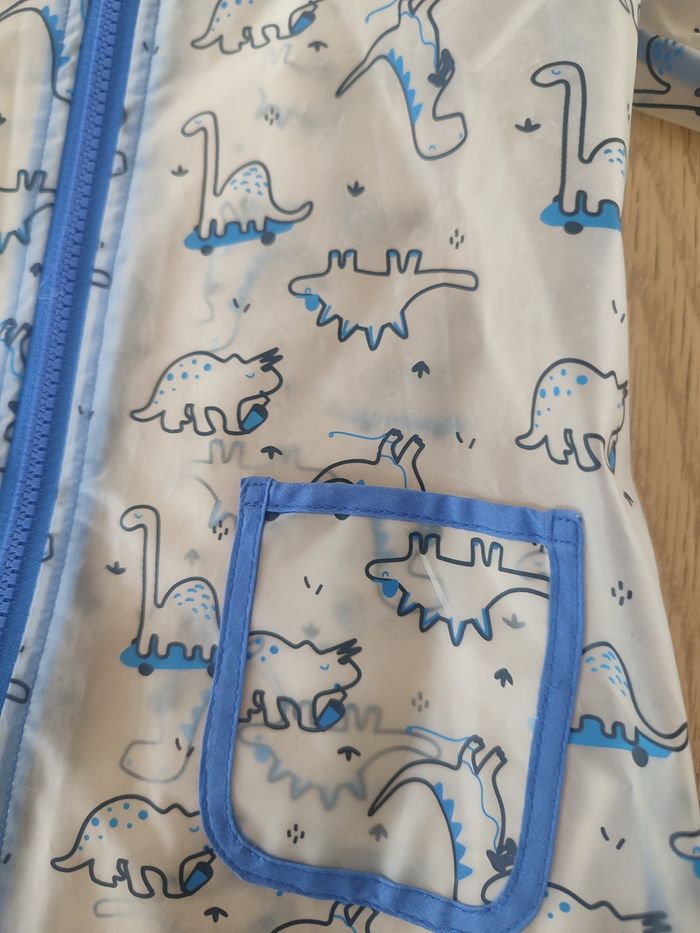 Imperméable Z kids 24 mois dinosaures bleu - photo numéro 4