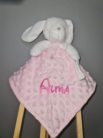 Plaid et doudou personnalisé