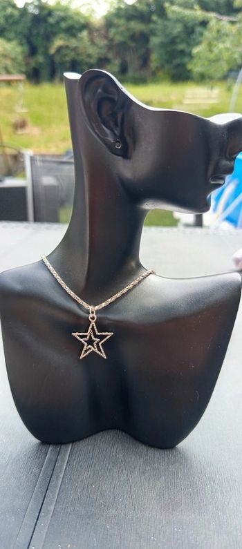 Collier étoile femme