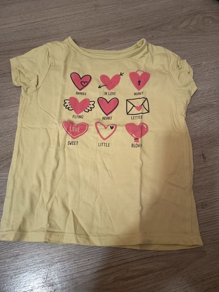Tee shirt manche courte 4 ans