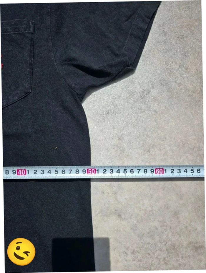 T-shirt Ralph Lauren S coupe col rond noir Homme Men tee63 - photo numéro 6