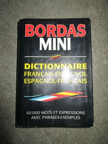 Dictionnaire français/espagnol