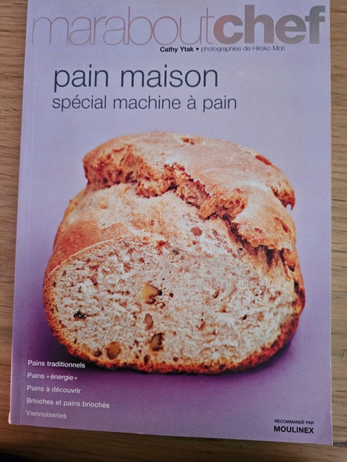 Livre recettes pain maison