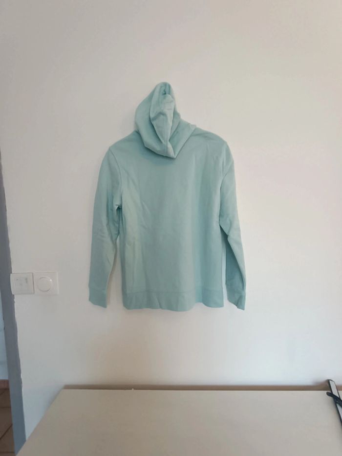 Sweat capuche gap turquoise S - photo numéro 4