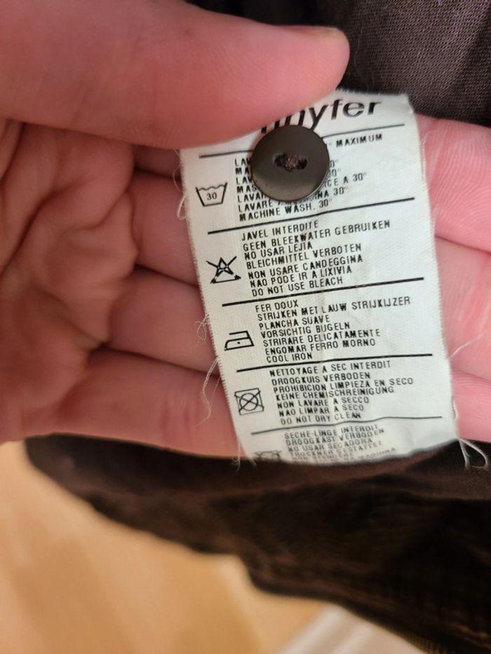 Manteau long marron M - photo numéro 8