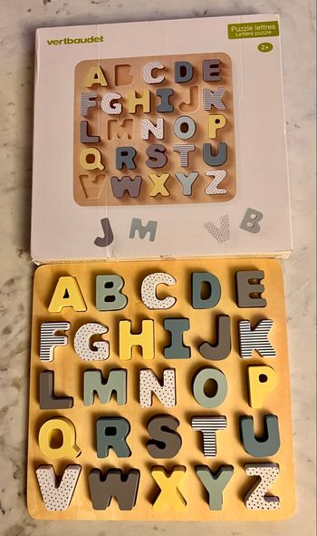 Puzzle d’encastrement Vertbaudet 